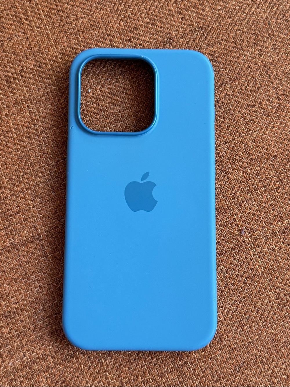 Apple Silicone iPhone Case - Blue